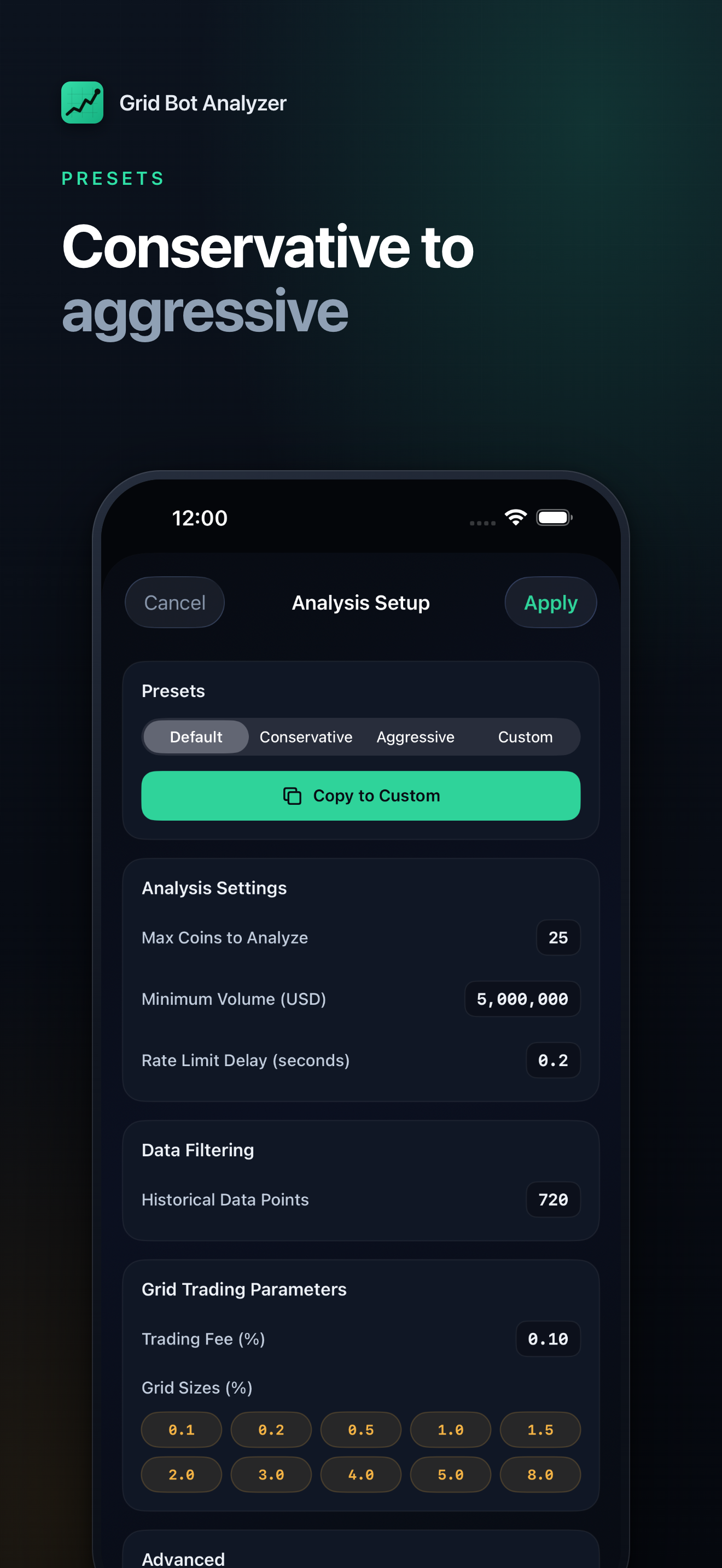 Crypto Grid Bot Analyzer screenshot 5