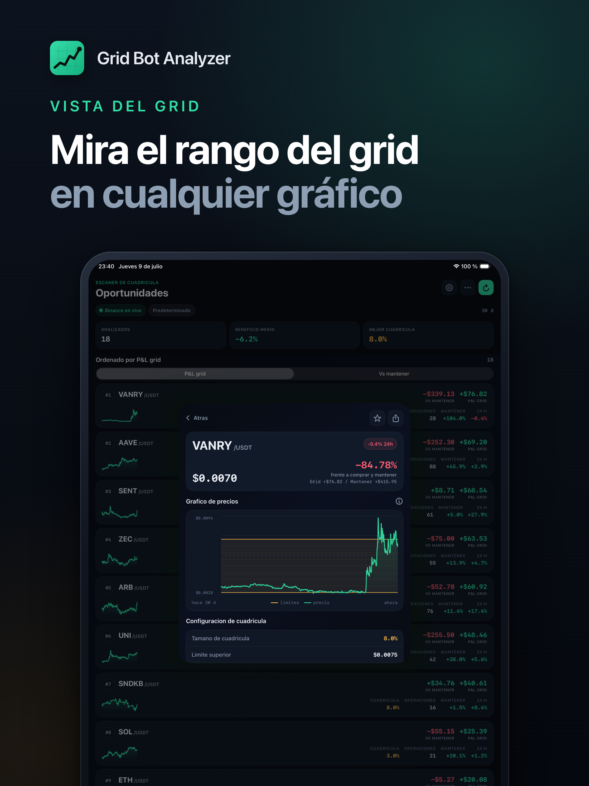 Crypto Grid Bot Analyzer screenshot 8