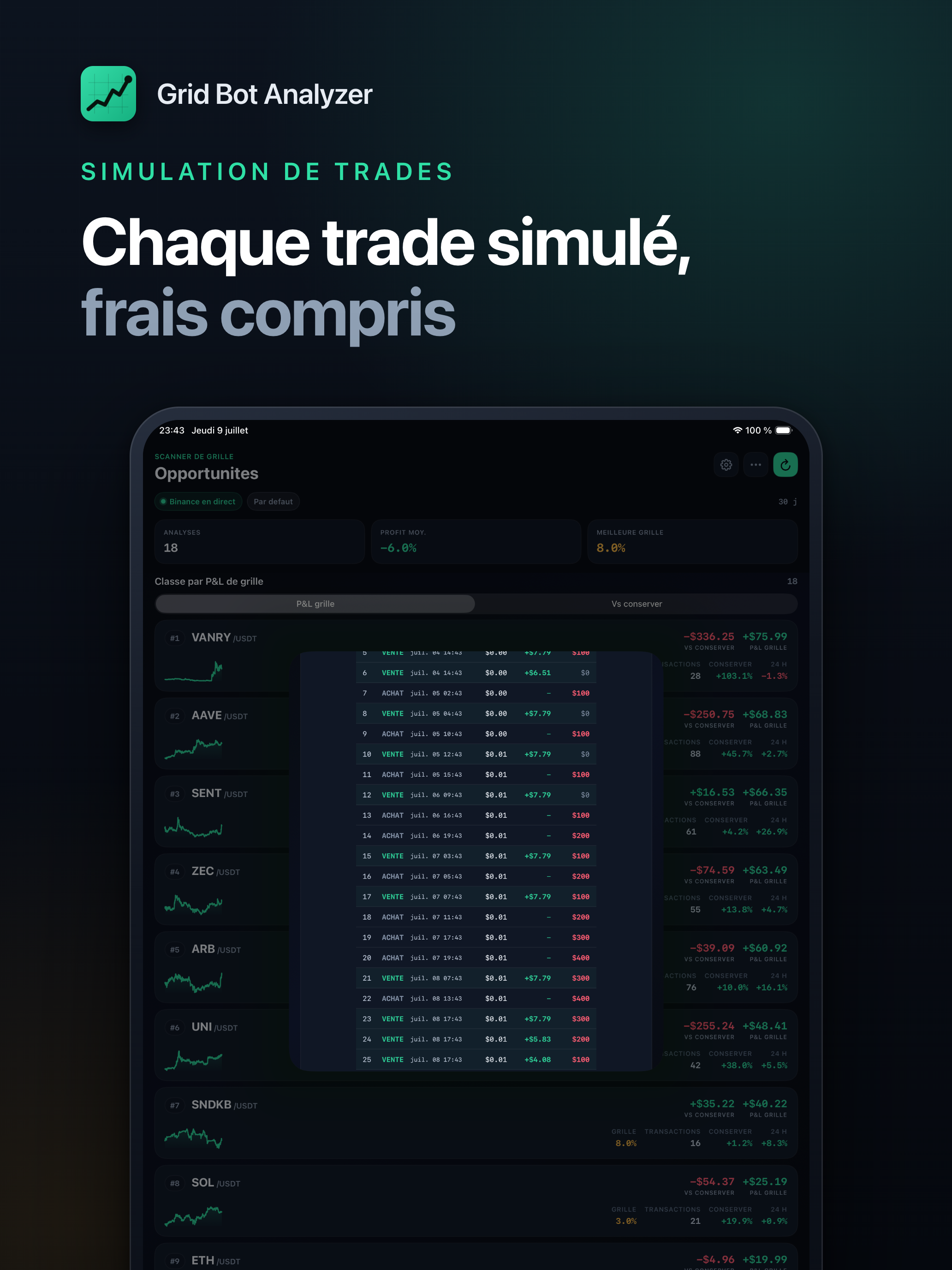 Crypto Grid Bot Analyzer screenshot 9