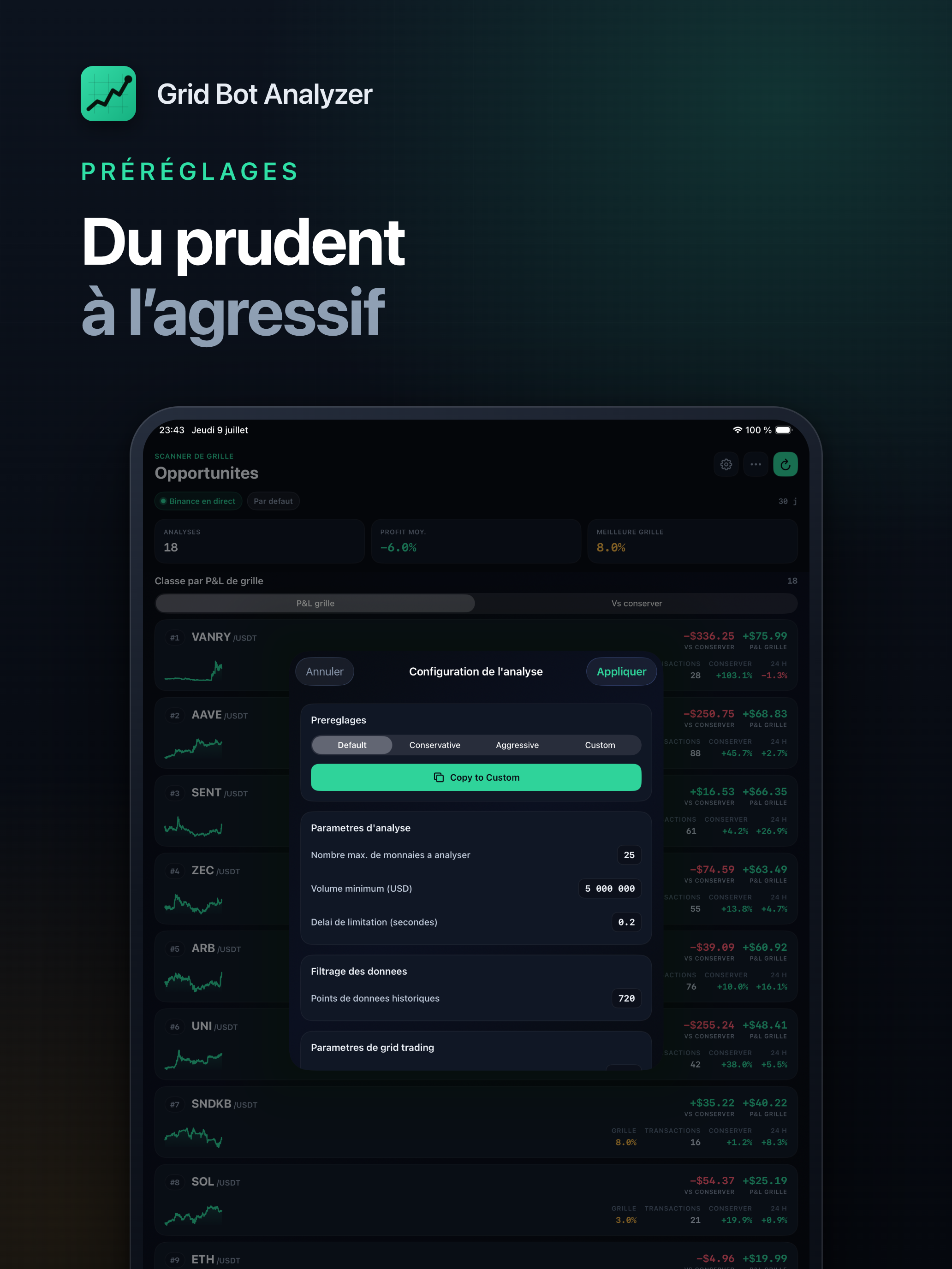 Crypto Grid Bot Analyzer screenshot 10