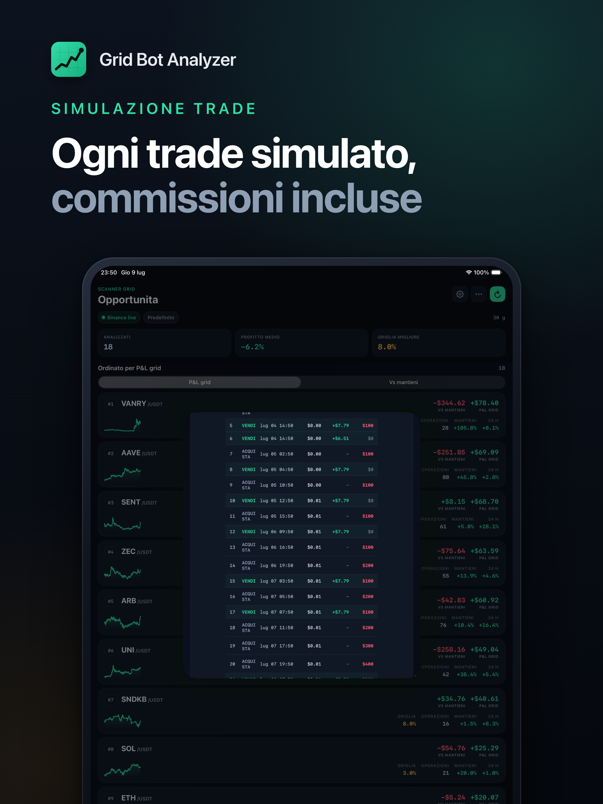 Crypto Grid Bot Analyzer screenshot 9