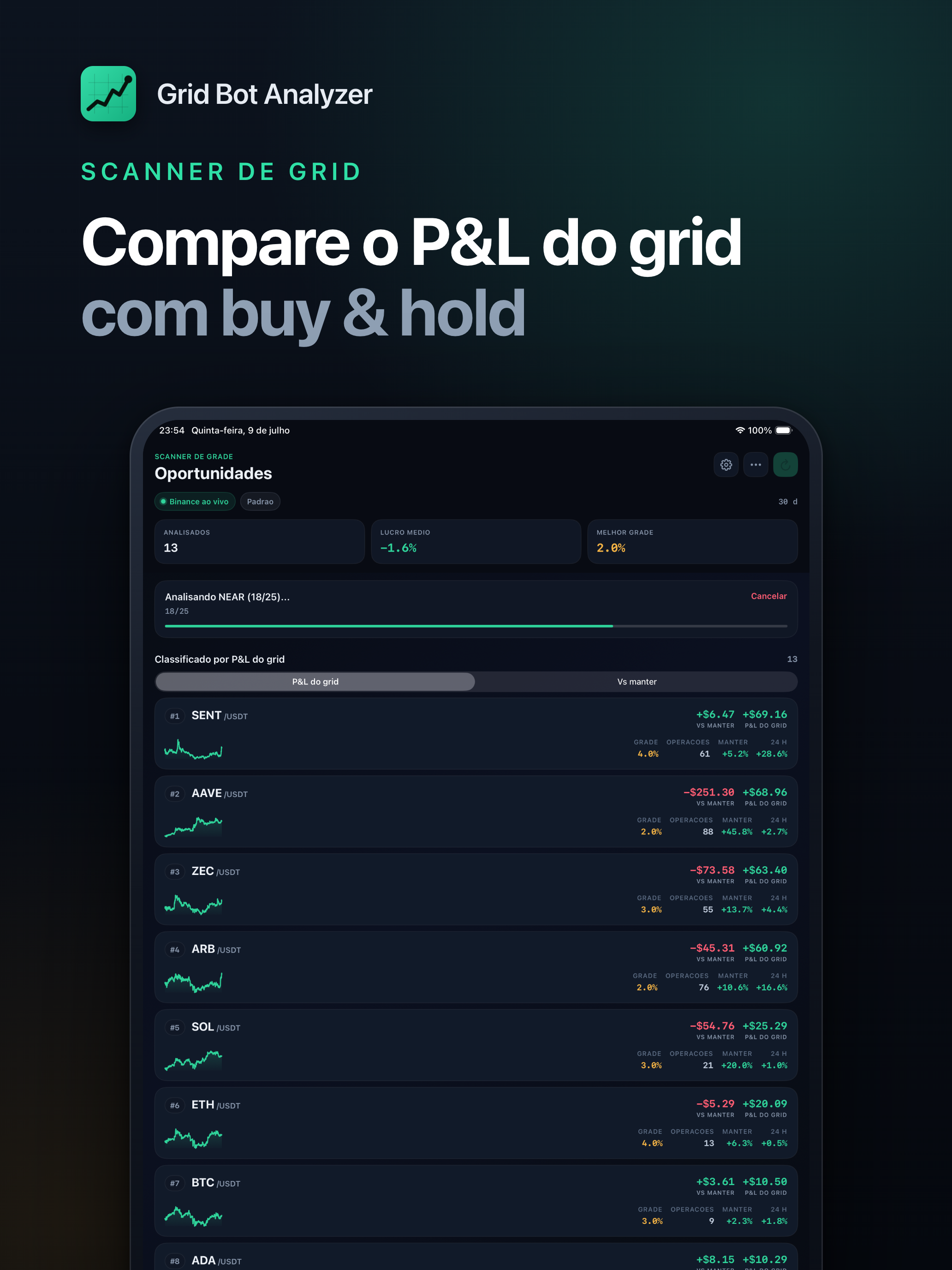 Crypto Grid Bot Analyzer screenshot 7
