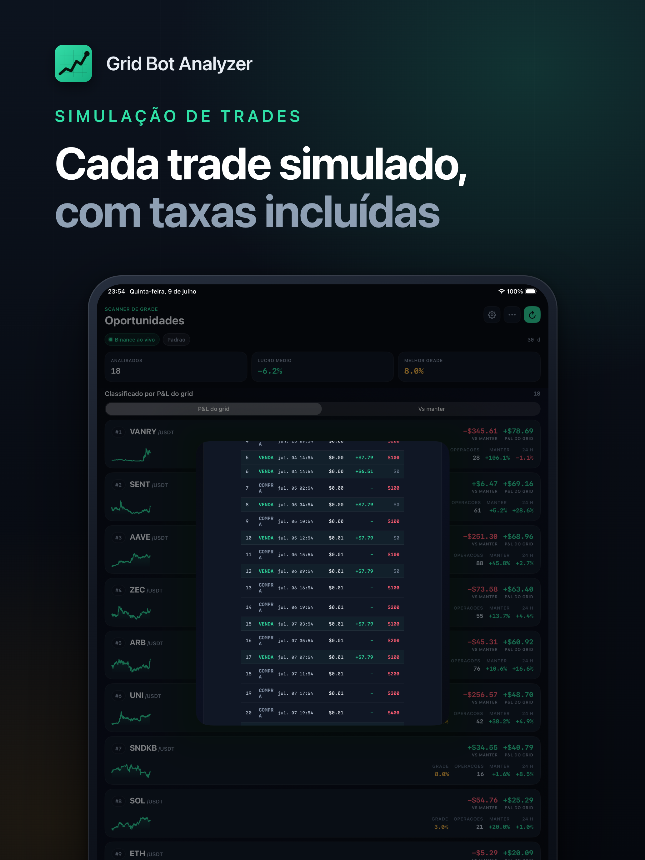 Crypto Grid Bot Analyzer screenshot 9