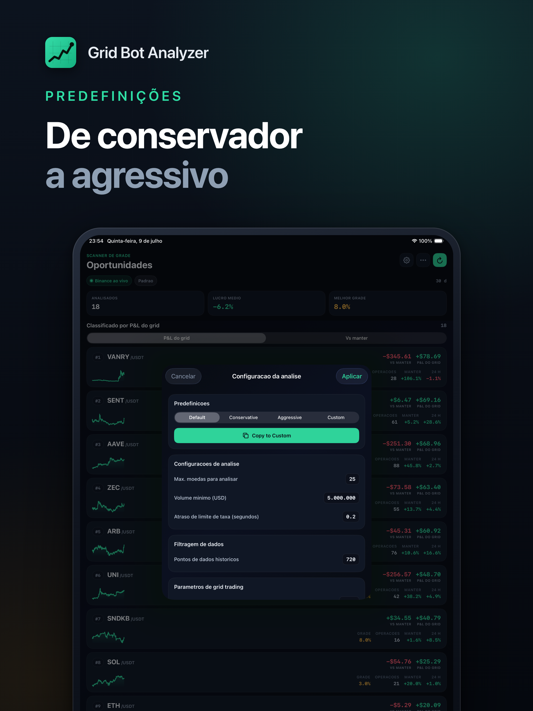 Crypto Grid Bot Analyzer screenshot 10